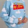 Skyblue Cloud Hoodie - Image 4